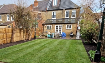 Transform your landscape with lush, natural turf where green dreams flourish.