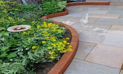 These bricks provide a sturdy structure for planters, ensuring longevity and stability.