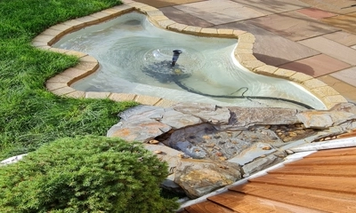 Fish pond can be a beautiful addition to your garden