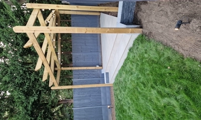 Beautify your outdoor space with a wooden pergola